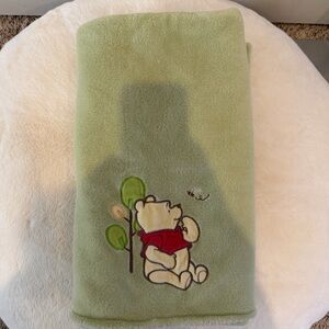 Disney Licensed Winnie the Pooh Baby Blanket